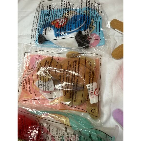 Ty Beanie Babies McDonald’s Happy Meal toys bundle of 7 - Picture 6 of 14